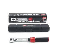 Emerson EM-394 Torque Wrench for Easy Torque Adjustment, Locking Ring Type, Insertion Angle, 0.25 inches (6.35 mm) (1/4 inch), 5-40 N.m, High Accuracy, ±3%, 72 Gears, Inspection Certificate, Bicycle