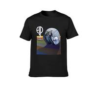 Emerson Lake & Palmer Tarkus Elp English Men T-Shirt Graphic Mens Cotton Casual Black Tee Shirt 3XL