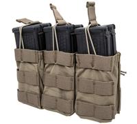 Emerson Open Top Triple Pouch for 7.62 mm magazines - Ranger Green