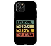 Emerson The Man The Myth The Legend Funny Personalized Quote Case for iPhone 11 Pro