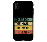 Emerson The Man The Myth The Legend Funny Personalized Quote Case for iPhone XS Max