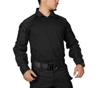 emersongear Gen3 Paintball Pants with Knee Pads,Military Combat Trousers Army Airsoft Combat BDU Shirt Black