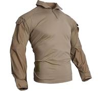 emersongear Gen3 Paintball Pants with Knee Pads,Military Combat Trousers Army Airsoft Combat BDU Shirt Coyote Brown