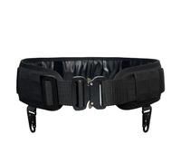 EMERSONGEARS Men's Tactical Combat Belt 1000D Nylon Molle Belt with Metal Hook Suspension System Quick Release Belt (Black)