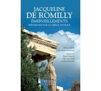 Emerveillements: reflexions sur la Grece antique