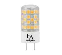 Emery Allen EA-G8-5.0W-001-2790-D Dimmable Miniature Bi-Pin Base JA8 Compliant LED Light Bulb, 120V-4.5Watt (50W Equivalent) 450 Lumens, 2700K, 1 Pcs