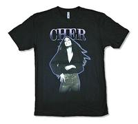 Emery Cher Purple Outline Vintage Pic Black T Shirt New Merch Black L