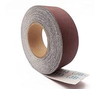 Emery Cloth Roll, 2 inches Wide 78.7 feet Long Ready-to-Cut Ready-to-Wrap Abrasive Sand Paper Roll Metal Glass Carpentry Sanding Paper Sander Belts (600 Grit)
