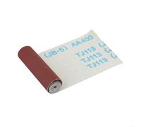 Emery Cloth Sandpaper Roll 10cm x 100cm, Hand-Tear Abrasive Sheets for Metal Wood Polishing, Waterproof Oil-Resistant Flexible Grinding Paper, Red, Optional Grit 80 to 800(400 Grit)