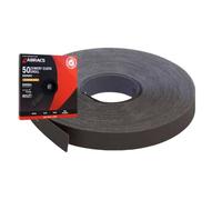 Emery Cloth Sandpaper Roll Abracs Fine Medium Coarse Aluminium Oxide (80 Grit, Full 50 Metre Roll)