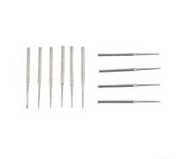 Emery For Glass Drill Bit Set 10PCS 0.8-2.5mm Head Diameters 2.35mm Shank for For Glass Bottle Jar Tile Porcelain Brick Vitrified Stone Drilling (10PCS 1.0mm)