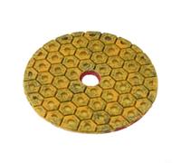 Emery Metal Resin Pads 4 Inch High Gloss Finish(400#) | Natural emery abrasive, metal particles, high gloss result, scratch free for surface, 3-5x lifespan