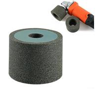 Emery Polishing Grinding Wheel 60 for Stone Abrasive Rotary Tool with Copper Thread Fits 100 Type Electric Angle Grinder Fast Material Removal (grinding wheel with nut)