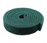 Emery Scouring Pad Roll 5.8M, Heavy Duty Nylon Abrasive for Rust Removal, Kitchen Stove Sink Floor Cleaning, Industrial Polishing Buffing Sheet Green(7 CM X 5.8 Meters)