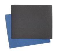 Emery Sheet Blue Twill 230 x 280mm 40Grit Pack of 25 - Sealey ES232840 New