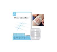 Emeryency Wound Closure Tape, Butterfly Bandaids, Zipper, Repair Wounds Without Stitches, 2 Pieces Cut Closure Strips (Type B 2.4" x 2.4" - 3 Zippers/PC, Suitable for