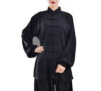 EMERZE Tai Chi Suit Men's & Women's Cotton and linen Chinese Style Traditional Comfortable and Soft Casual Kung Fu Wu Shu Suit Tai Chi Training Clothing,005,3xl