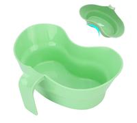 Emesis Basin, 900ml Spit Cup, Plastic Basin, Large Opening Puke Bucket with Hanging Handle for Elderly Bedridden Patients and Teeth Cleaning Plastic