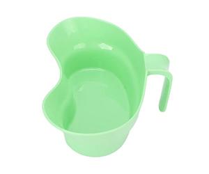 Emesis Basin, Graduated Kidney Shaped Bowl, Sturdy Plastic Irrigation Basin Tray with Hanging Handle, Wash Basin for The Sick Elderly