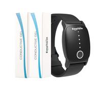 EmeTerm Explore Anti-Nausea Wristband IP67 Waterproof Morning Motion Travel Sickness Vomit Relief Rechargeable Classic Strap Design Drug Free Without Side Effects - Extra 2pack Conductive Gel