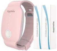 EmeTerm Fashion Anti-Nausea Wristband (Pink - Extra 2pack Conductive Gel)