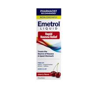 Emetrol Nausea and Upset Stomach Relief Liquid Medication, Cherry - 4 oz Bottle