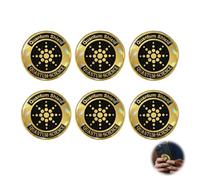 EMF Blocker Stickers for Cellphone 6 Pcs, Anti-Radiation Protection Decals for Electronic Devices Laptops Tablets, Easy to Apply