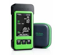 EMF Detector EMF-802 by VVV-Group | Electromagnetic Radiation Meter with Electric & Magnetic Field Detection, Peak/Average Modes, LCD Alarm | EMF Reader for Home, Office, RF Safety
