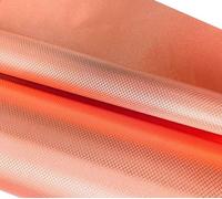 EMF Fabric Soft EMF Protection Faraday Fabric Faraday Cage for Generator Conductive Material Cover for WiFi, Cell, Bluetooth, RFID, EMP Protection,gold-1x1.1m