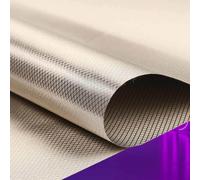 EMF Fabric Soft EMF Protection Faraday Fabric RFID Blocking Radiation Shielding Cloth Faraday Cloth Block Signals, WiFi, RF Signals,silver-10x1.1m