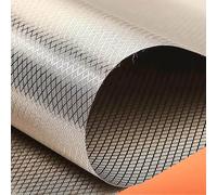 EMF Faraday Fabric EMF Fabric Military Grade Copper/Nickle Faraday Cage DIY Fabric Grounding RFID Shielding-Block Card Bag Cloth,silver-7x1.1m