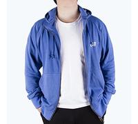 EMF Men's Double Zip Hoodie, Anti-Radiation RF Protection Clothing, Blocks RF Signals (5G, 4G,WiFi, Cell, Bluetooth, RFID, EMF Radiation Shielding),Blue,M