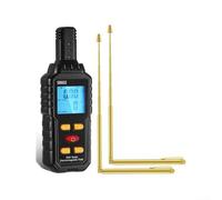 EMF Meter,3 in 1 Digital Electromagnetic Field Radiation Detector,S8602 EMF Detector,EMF Reader Tester,Real-Time Monitoring, Temperature Measurement, and 55cm Copper Probe Rod