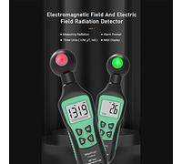 EMF Meter Digital Electromagnetic Field Tester Electric Field Radiation Detector with Sound Light Alarm for Home Office