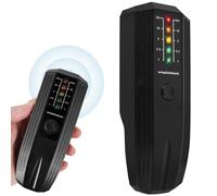 EMF Meter, EMF Reader, High Accuracy Electromagnetic Field Radiation Detector, Ghost Hunting Paranormal Equipment Tester for Industrial Construction, 9V 6F22 Battery Not Included
