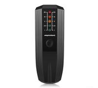 EMF Meter Radiation Detector For Geiger Counter with 5-LED Indicators for 50/60Hz Magnetic Field Testing, Electromagnetic Gaussmeter for Home Office Safety Check,(Black)