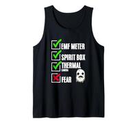 Emf Meter Thermal Paranormal Hunting Halloween Ghost Hunter Tank Top