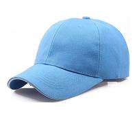 EMF Protection Baseball Cap, Faraday Hat, Microwave Radiation Blocking Sport Hat, 5G RF WiFi Blocker, Unisex Anti-Radiation Cap,Light Blue