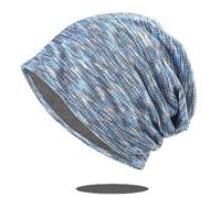 EMF Protection Beanies Cap,Faraday Hat Blocks 99.9% EMFs, 5G, WiFi,Microwave Radiation Blocking Cap, Blue, One size