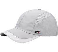 EMF Protection Cap,5G Wifi Anti Radiation Protection Baseball Cap Effective 99.99% Shielding Breathable Hat (Color : Grey, Size : One size)