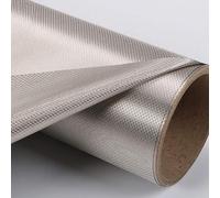 EMF Protection Fabric Faraday Fabric Sheet RF/RFID Shielding Fabric Anti Radiation Conductive Cloth Fabric RF Signals Conductive Pads,RF,EMI,WiFi,Cell Phone Blocking,silver-10m