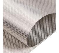 EMF Protection for Phone and WiFi Faraday Fabric RF Shielding Fabric Anti Radiation Blocking EMI Shielding Conductive Micro-Wave Oven,Router Blocks,Curtains,Blanket,silver-6x1.1m