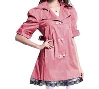 EMF Radiation Shield Jacket, Faraday Fabric Work Clothes for Women, Metal Fibre Anti-Radiation Clothing, Maternity Clothing,Pink,XL
