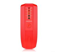 EMF Radiation Tester Dosimeter with 5 LED Indicators for Measuring Electromagnetic Fields Compatible with For Geiger Counter Devices (Red)