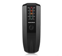EMF Radiation Tester Dosimeter with 5 LED Indicators for Measuring Electromagnetic Fields Compatible with For Geiger Counter Devices (Black)