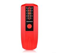 EMF Radiation Tester Dosimeter with 5 LED Indicators for Measuring Electromagnetic Fields Compatible with For Geiger Counter Devices (red+black)