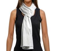 EMF Scarf Shielding 5G RF and EMF made with Silver Fabric (Silver Jersey)