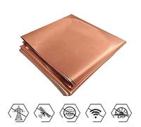 EMF Shielding Copper Fabric for RFID Protection, Anti Electrostatic Material for Tent and Bag Usage, Effective for Cell Signal Blocking