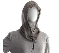 EMF Shielding Hat, Anti Radiation Mesh Breathable Cap, Rfid Shielding Electromagnetic Hat,Gray