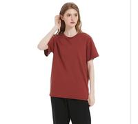 EMF Shielding T-Shirt for Women, RF Protection, Electromagnetic Block, RFID 5G RF Shielding Safe Clothing,Red,M